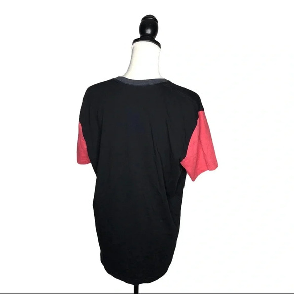 PINK FLOYD Dark Side of The Moon Graphic Band Spell Out Baseball T Shirt - Picture 5 of 7